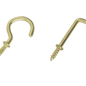 EN001225-PITON DORADO ESCUADRA C/TOPE 2.0 X 1/2