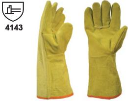 EN200136-GUANTE SOLDADOR AMARILLO FORRADO