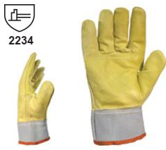 EN200209-GUANTE VAQUETA Pistola P/CORTO