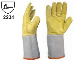 EN200212-GUANTE VAQUETA Pistola P/LARGO