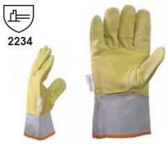 EN200305-GUANTE VAQUETA Cadenero P/CORTO Cuero T-11