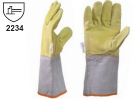 EN200308-GUANTE VAQUETA Cadenero P/LARGO Talle 11