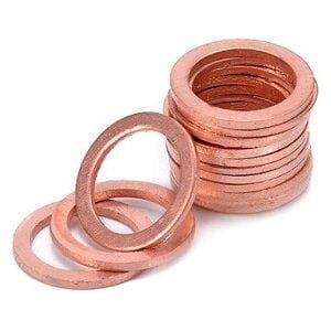 ZITT-CU10*19-Arandelas de Cobre 10x19x2,00