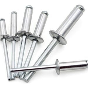 EN000307 -REMACHE Sobre 3,5 x 06 de ALUMINIO x 100