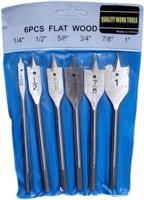 EN402199-MECHA 3 PUNTAS (JUEGO X6) TIPO PALETA P/MADERA