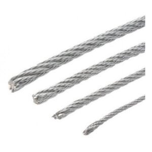 EN050114-CABLE DE ACERO 1X19 2.5 MM. GALV.