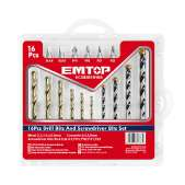 EN444859-EMTOP Juego de puntas y mechas 16Pzs - ECBDB19165