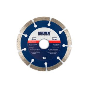 BR4526-DISCO DIAM. BREMEN® 4-½" SECO (LASER)