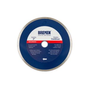 BR4528-DISCO DIAM. BREMEN® 7" HUMEDO (CONTINUO)