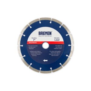 BR4529-DISCO DIAM. BREMEN® 7" SECO (LASER)