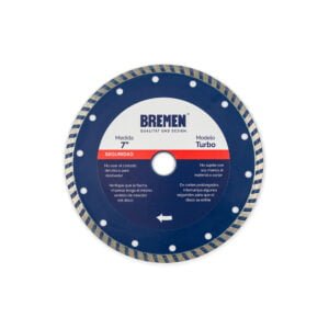 BR4530-DISCO DIAM. BREMEN® 7" COMBINADO (TURBO)