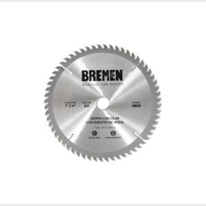 BR4693-SIERRA CIRCULAR 7 ¼"-60 DTES.WIDIA (Ø20MM/Ø16MM) B