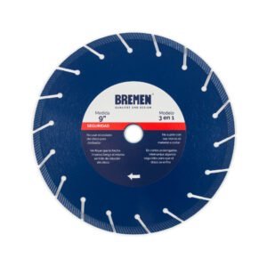 BR6765-DISCO DIAM. BREMEN® 9" 3 EN 1