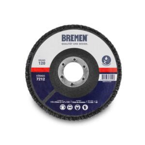 BR7212-DISCO FLAP BREMEN 4-1/2" OXIDO DE AL (G.120)