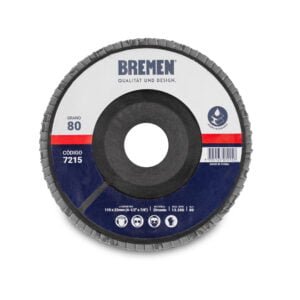 BR7215-DISCO FLAP BREMEN 4-1/2" ZIRCONIO (G. 80) [1