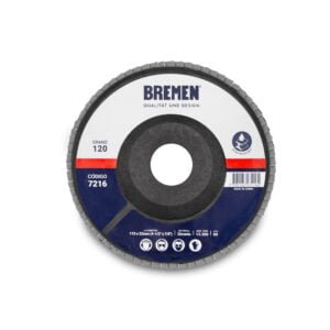 BR7216-DISCO FLAP BREMEN 4-1/2" ZIRCONIO (G.120) [10