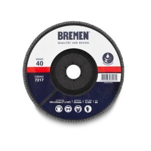 BR7217-DISCO FLAP BREMEN 7" ZIRCONIO (G. 40) [10 UN