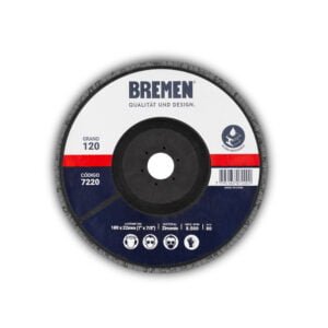 BR7220-DISCO FLAP BREMEN 7" ZIRCONIO (G.120) [10 UNI