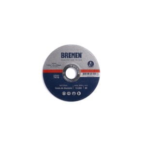 BR7416-DISCO DE CORTE BREMEN® 4-1/2" (115X1.0X22MM) OX. A