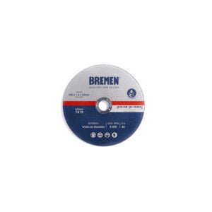 BR7419-DISCO DE CORTE BREMEN® 7" (180X1.6X22MM) OX. ALUMI