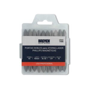 BR7496-PUNTA ATORN. DOBLE PH #2 (L65MM) [MAGNÉTICA] [1