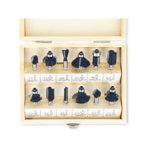 BR7619-FRESA PARA ROUTER EN JUEGO X 12 PZS. BREMEN®