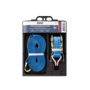 BR7692-CINTA DE AMARRE C/CRIQUE 8M X 38MM [3.000KG] X 1 U
