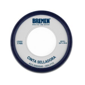 BR7705-CINTA SELLADORA (PTFE) ALTA DENSIDAD 3/4" (19 MM)
