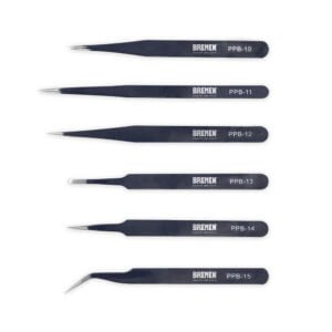 PINZAS DE PRECISION TIPO BRUSELAS EN JUEGO (6 PZS) BREMEN®