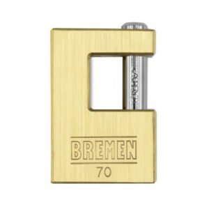 CANDADO DE BRONCE PERNO HORIZONTAL REFORZADO 70mm BREMEN®
