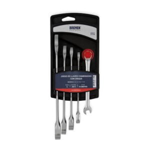 JUEGO DE LLAVES COMBINADAS CON CRIQUE (5 PZS) BREMEN®