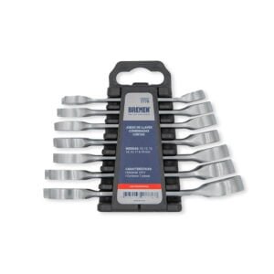 BR7778-JUEGO DE LLAVES COMBINADA CORTAS (7 PZS) BREMEN®