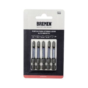 PUNTA ATORN. IMPACTO PR #2 (L50mm) [Magnética] [5 unid] BREMEN®