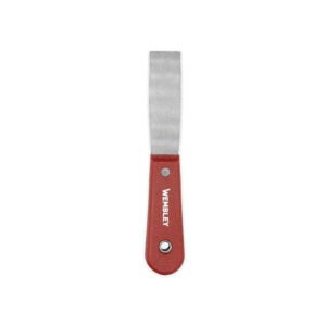 BR7962-ESPATULA WEMBLEY Mango Plastico Rojo ( 25) 1"